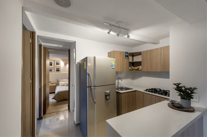 Cocina moderna equipada